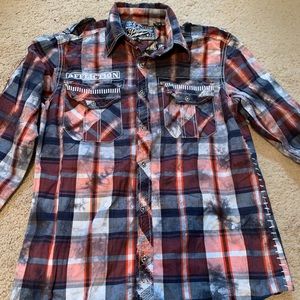 Multicolored Button Down